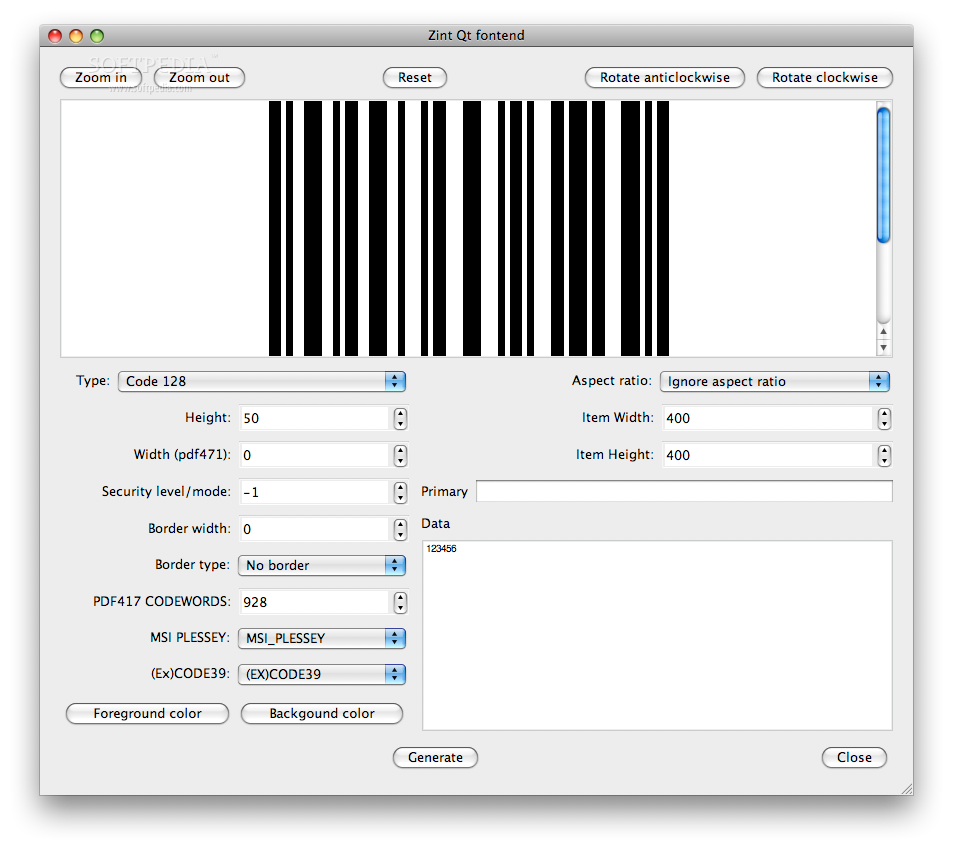Barcode Generator Download Freeware Mac
